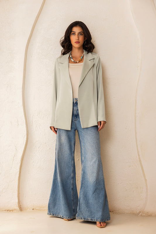 The Signature Blazer - Soft Sage