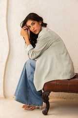 The Signature Blazer - Soft Sage
