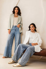 The Signature Blazer - Soft Sage