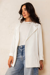The Signature Blazer - White