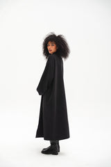 Soft Touch Coat - Black