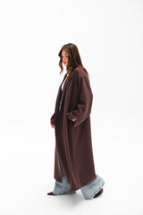 Soft Touch Coat - Brown