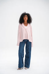 The Rowan Pullover - Pink