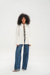 The Aria Cardigan - White
