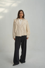 Off-White Linen Jacket