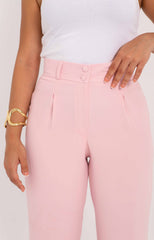 Pink Straight Pants