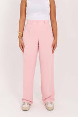 Pink Straight Pants