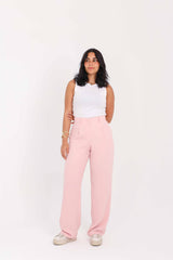 Pink Straight Pants