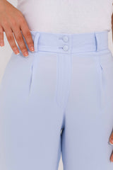 Baby Blue Straight Pants