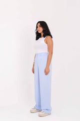 Baby Blue Straight Pants