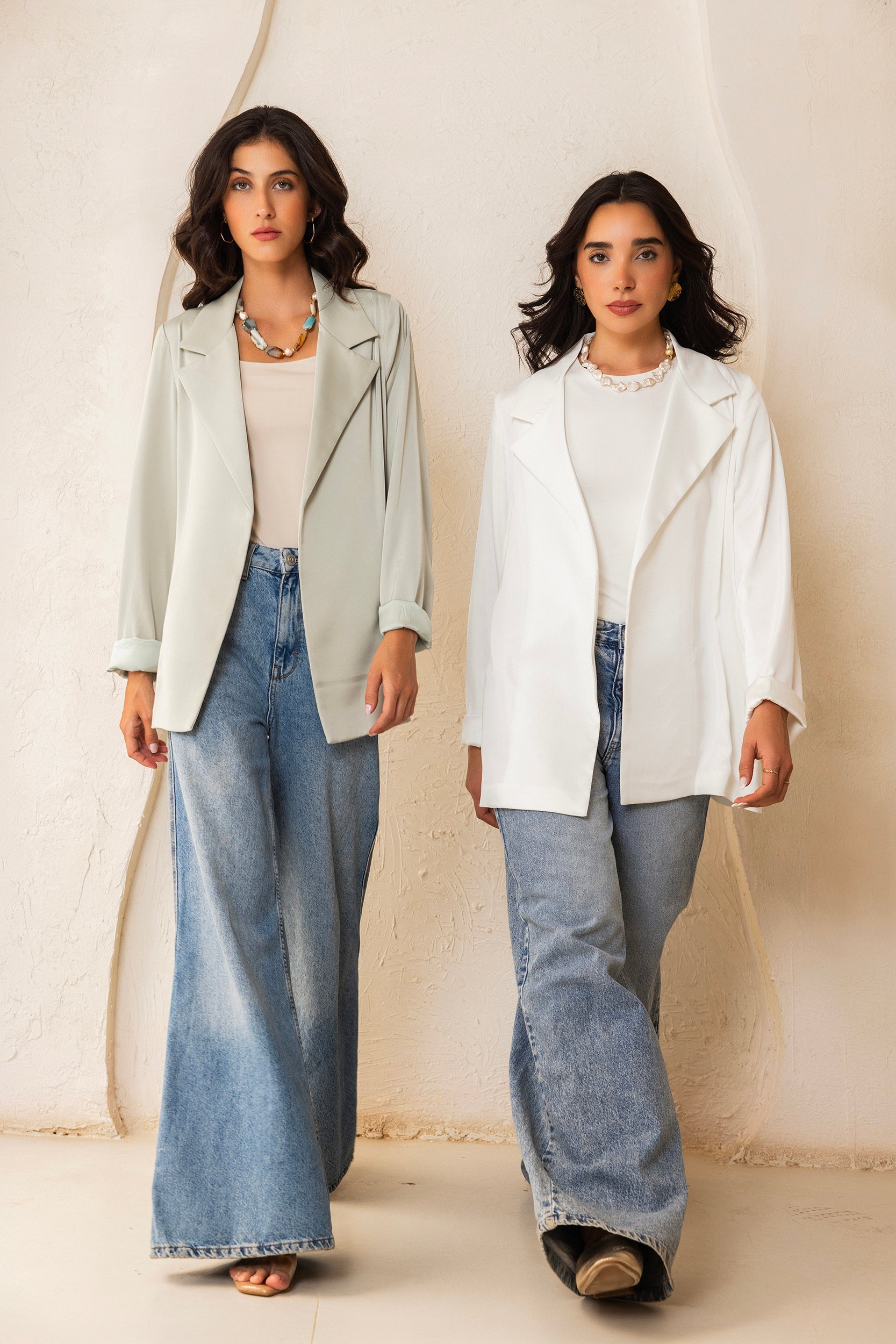 Satin Blazer