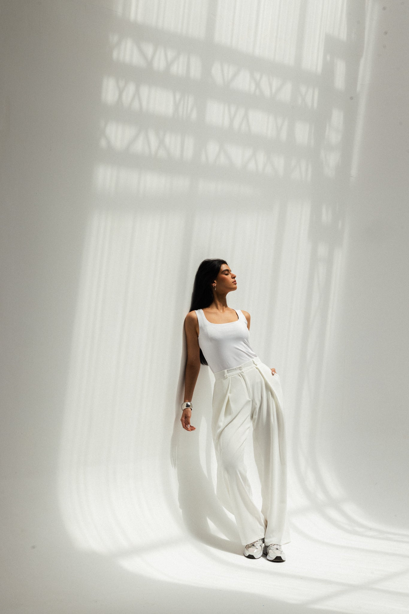 Pleated Pants