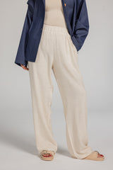 Linen pants – Beige