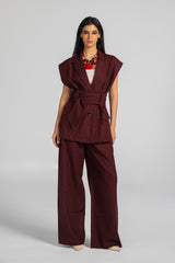 Urban Ease Vest - Maroon