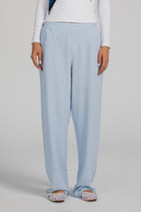Linen pants – Baby blue