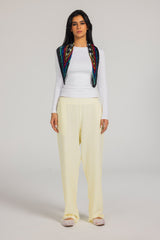 Linen pants – Yellow