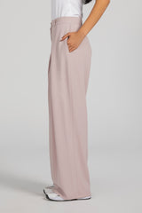 Pink Pleated Pants