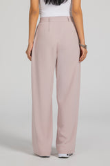 Pink Pleated Pants