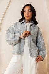 Sparkle Denim Jacket
