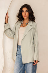 The Signature Blazer - Soft Sage