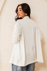 The Signature Blazer - White