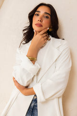 The Signature Blazer - White