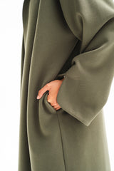 Soft Touch Coat - Olive