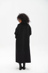 Soft Touch Coat - Black