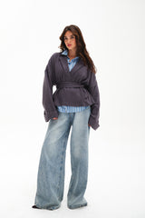 The Rowan Pullover - Gray