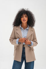Formal Blazer - Cafe