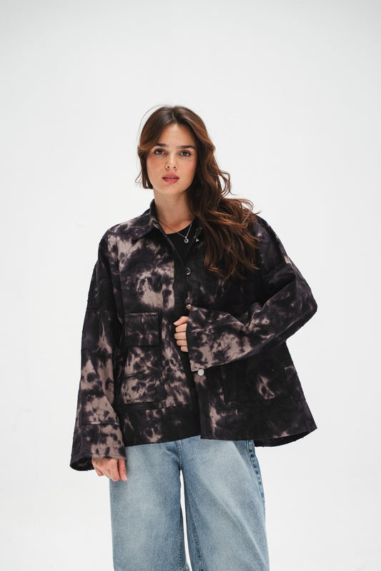 Midnight Tie-Dye Jacket