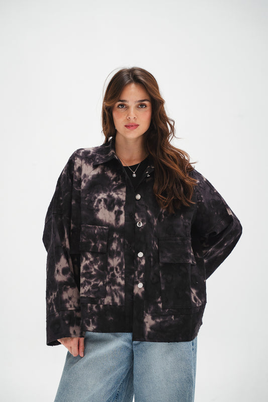 Midnight Tie-Dye Jacket