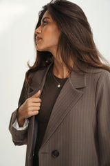 Striped Blazer