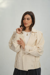 Off-White Linen Jacket