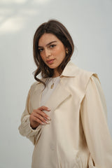 Off-White Linen Jacket