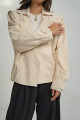 Off-White Linen Jacket