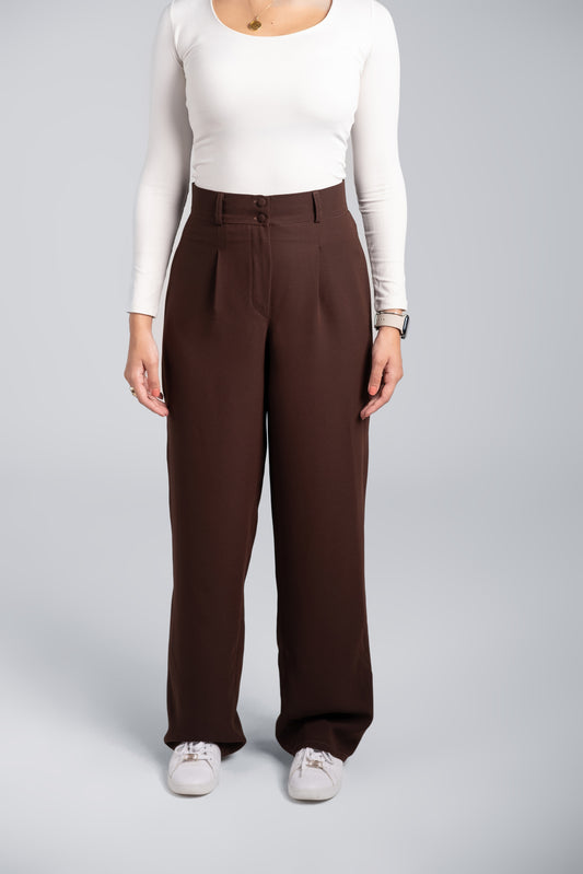 Dark Brown Pants
