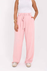 Pink Wide Leg Pants