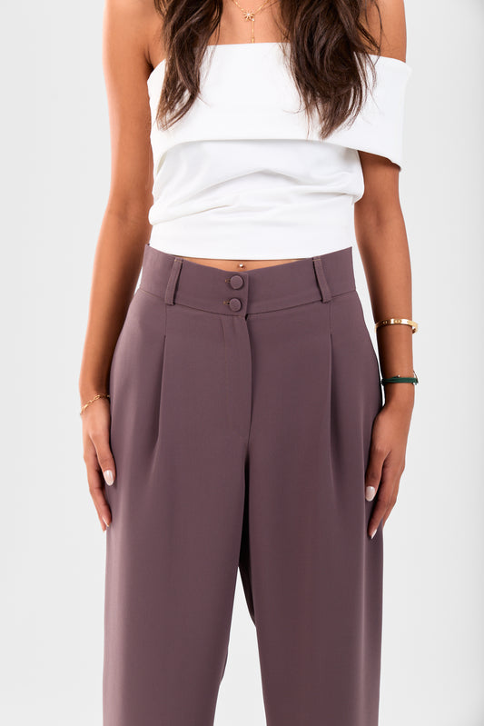 Espresso Straight Pants